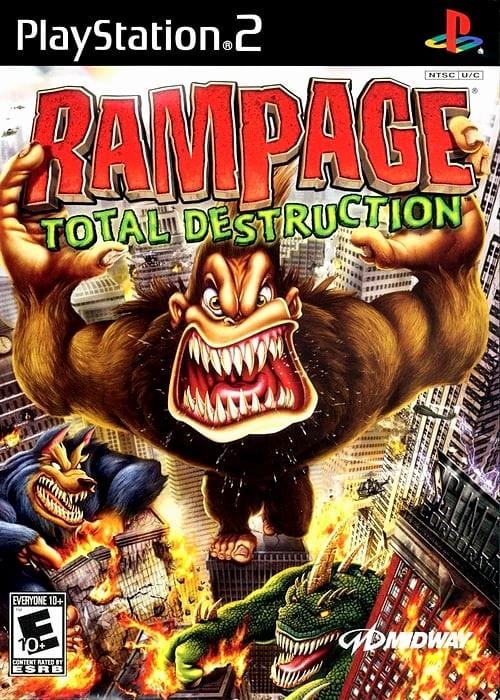 Rampage: Total Destruction Sony PlayStation 2 Video Game PS2 | Gandorion Games
