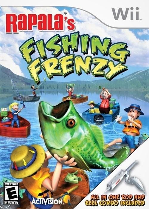 Rapala's Fishing Frenzy - Nintendo Wii Game.
