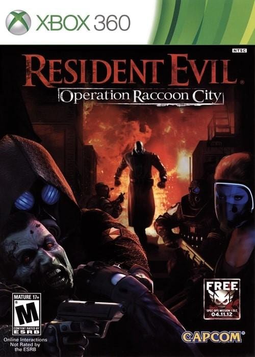 Resident Evil Operation Raccoon City Microsoft Xbox 360 Game - Gandorion Games