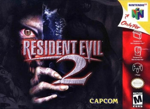 Resident Evil 2 Nintendo 64 Video Game N64 - Gandorion Games