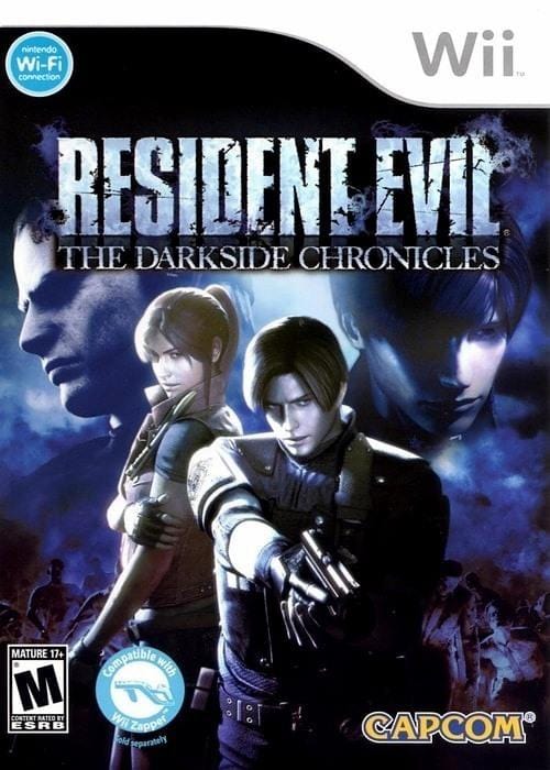 Resident Evil: The Darkside Chronicles Nintendo Wii Game.