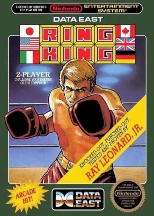 Ring King Nintendo NES Video Game