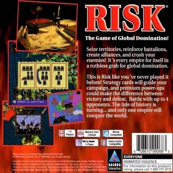 Risk Sony PlayStation - Gandorion Games