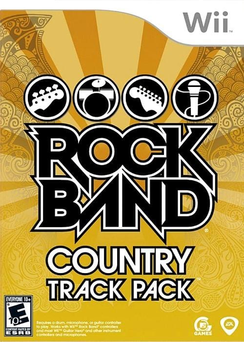 Rock Band Country Track Pack Nintendo Wii Video Game - Gandorion Games