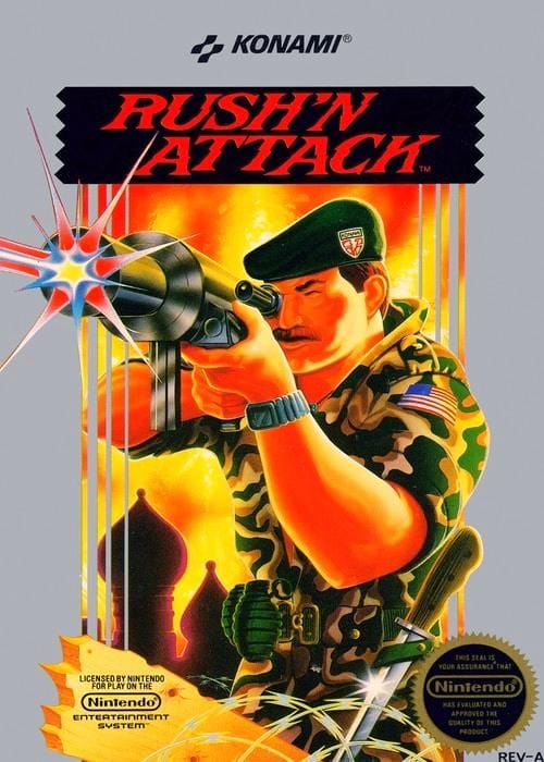 Rush'n Attack Nintendo NES Game