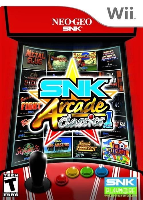 SNK Arcade Classics Vol. 1 Nintendo Wii Game - Gandorion Games