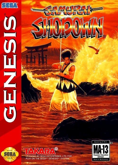 Samurai Shodown Sega Genesis - Gandorion Games