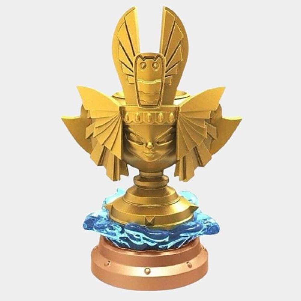 Sea Trophy Golden Queen Skylanders SuperChargers Magic Item Figure.