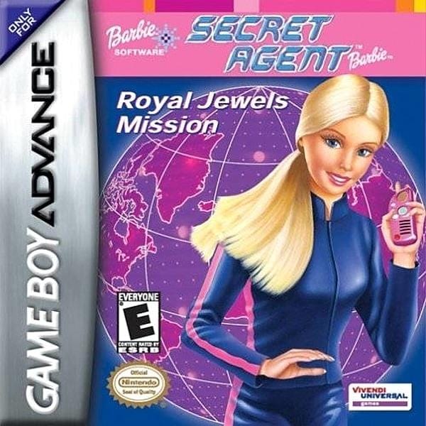 Secret Agent Barbie Royal Jewels Mission Nintendo Game Boy Advance GBA - Gandorion Games