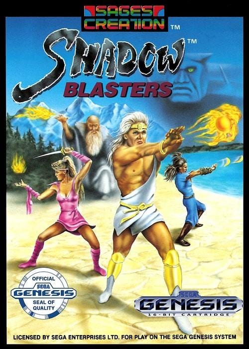 Shadow Blasters Sega Genesis - Gandorion Games