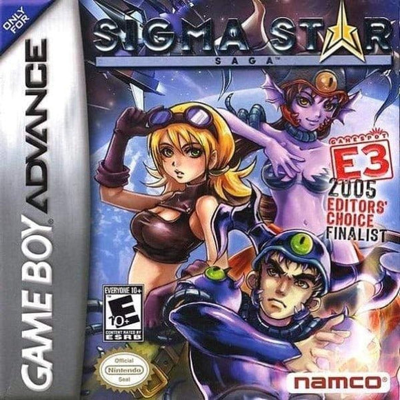 Sigma Star Saga Nintendo Game Boy Advance GBA - Gandorion Games