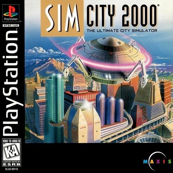 SimCity 2000 PlayStation 1 - Gandorion Games