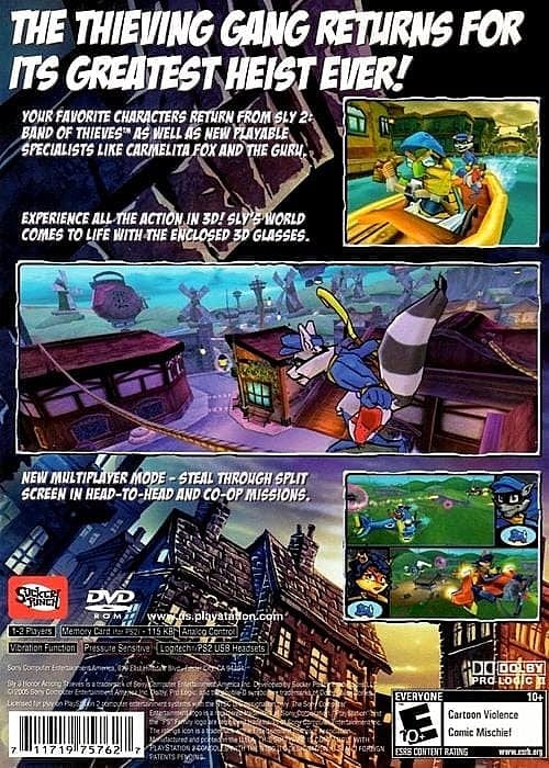  Sly 3: Honor Among Thieves - PS2 : Video Games
