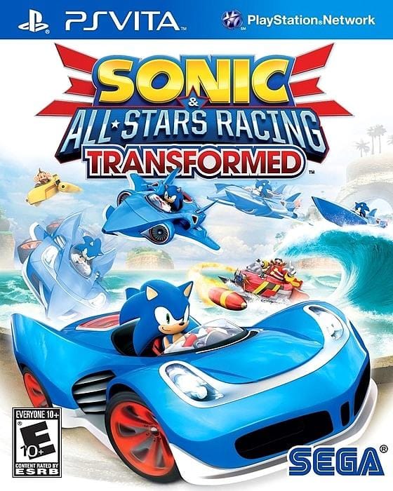 Sonic & All-Stars Racing Transformed Sony PlayStation Vita Video Game - Gandorion Games