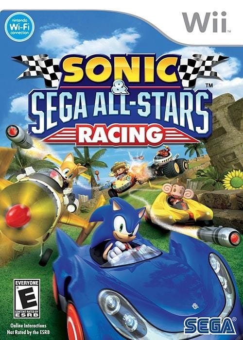 Sonic & Sega All-Stars Racing - Nintendo Wii Game.