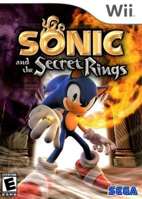 Sonic and the Secret Rings - Nintendo Wii Game.