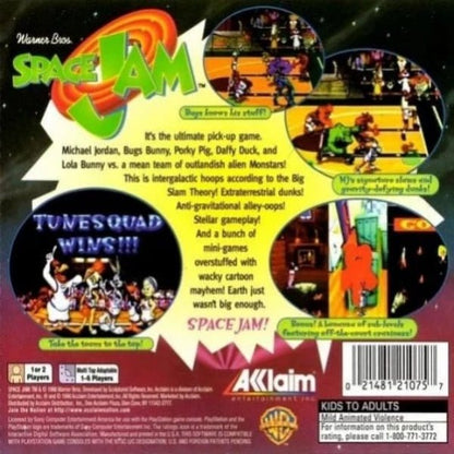 Space Jam Sony PlayStation Video Game PS1 - Gandorion Games