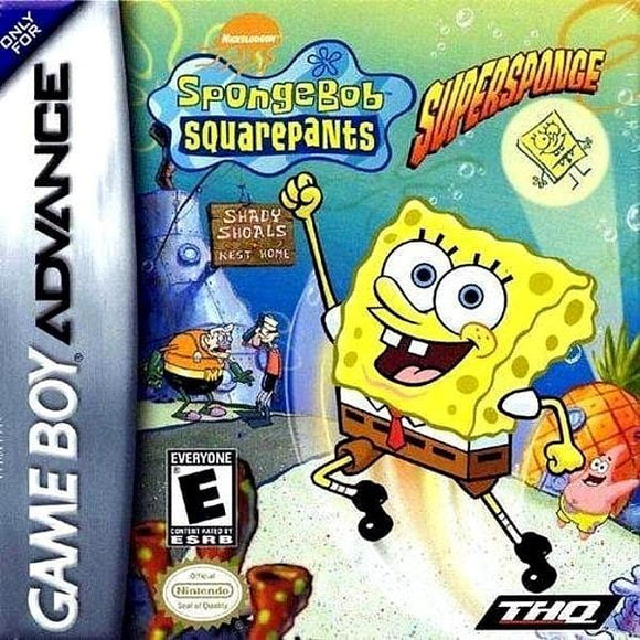 SpongeBob SquarePants SuperSponge Nintendo Game Boy Advance GBA - Gandorion Games