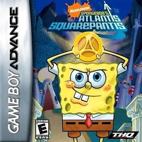 SpongeBob's Atlantis SquarePantis Nintendo Game Boy Advance GBA - Gandorion Games