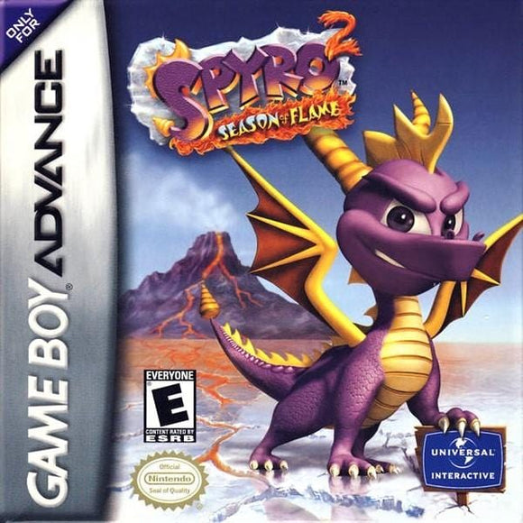 Spyro 2 Season of Flame Nintendo Game Boy Advance - Gandorion Games