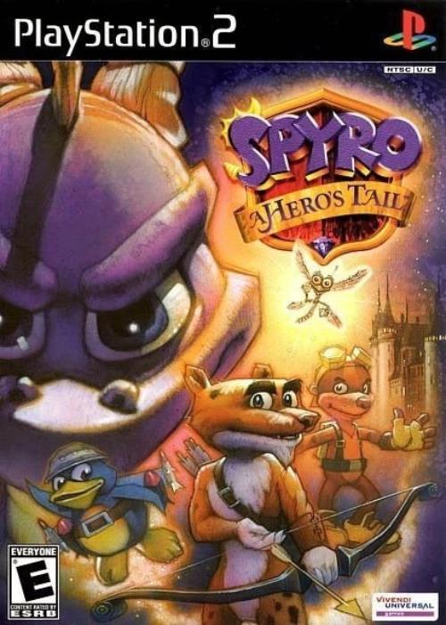 Spyro: A Hero's Tail Sony PlayStation 2 Game PS2 - Gandorion Games