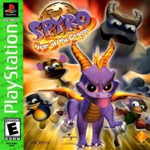 Spyro: Year of the Dragon Sony PlayStation Video Game PS1 - Gandorion Games