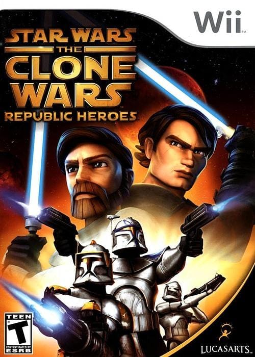 Star Wars The Clone Wars Republic Heroes - Nintendo Wii - Gandorion Gamess