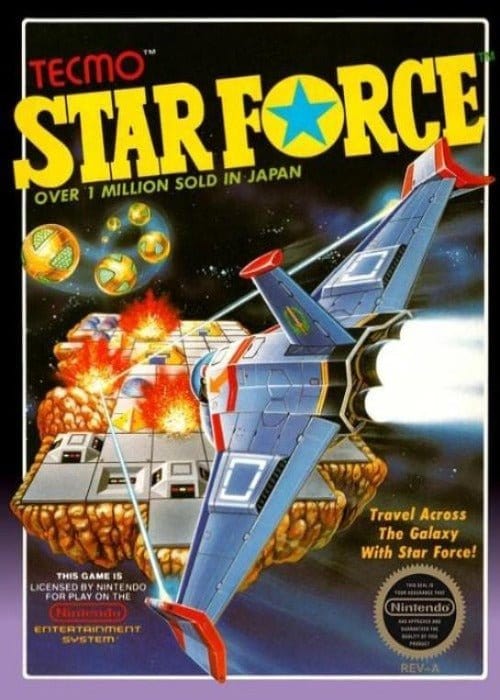 Star Force Nintendo NES Video Game - Gandorion Games