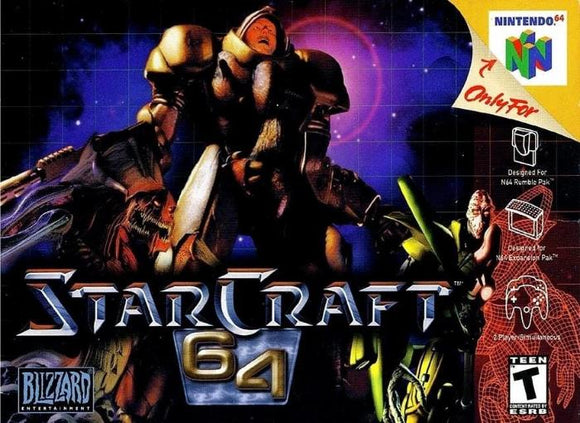 Starcraft 64 Nintendo 64 Video Game N64 | Gandorion Games