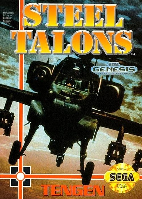 Steel Talons Sega Genesis Video Game - Gandorion Games