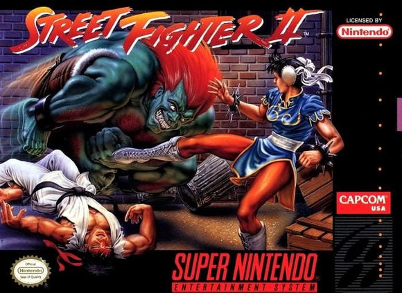 Street Fighter II Super Nintendo Video Game SNES - Gandorion Games