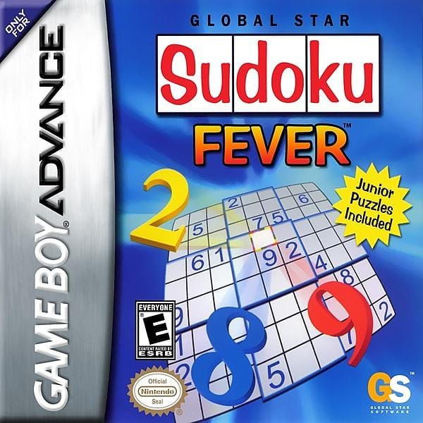 Sudoku Fever Nintendo Game Boy Advance GBA - Gandorion Games