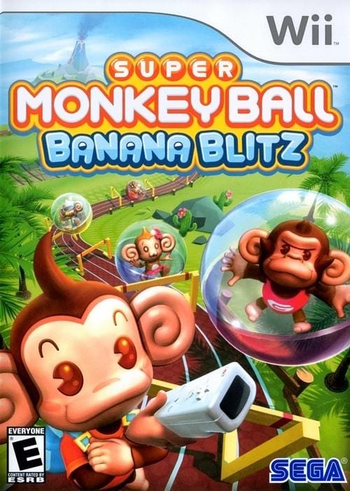 Super Monkey Ball: Banana Blitz - Nintendo Wii Game.