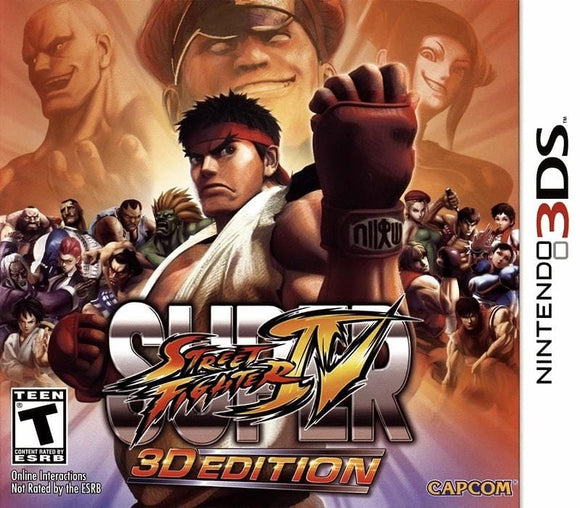 Super Street Fighter IV 3D Edition Nintendo 3DS - Gandorion Games
