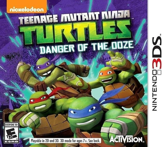 Teenage Mutant Ninja Turtles Danger of the Ooze Nintendo 3DS Game - Gandorion Games