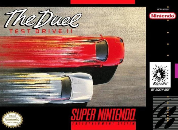 Test Drive II The Duel Super Nintendo Video Game SNES - Gandorion Games