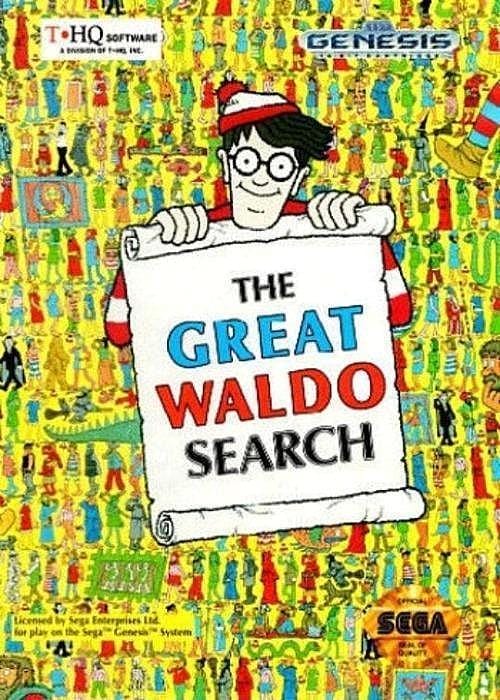 The Great Waldo Search Sega Genesis Video Game - Gandorion Games
