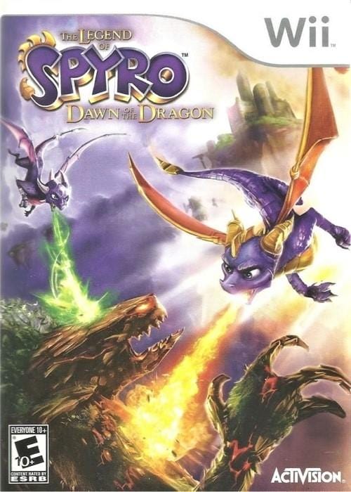 The Legend of Spyro Dawn of the Dragon Nintendo Wii Game - Gandorion Games
