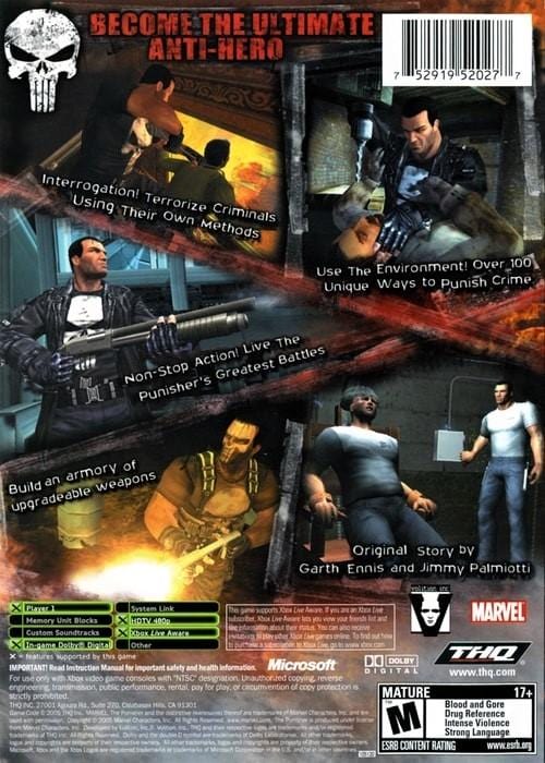 The Punisher Prima Games PC PS2 X-Box Official Strategy Guide Book - GKWorld