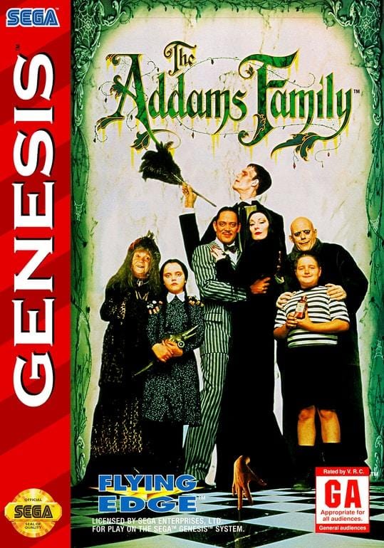 The Addams Family Sega Genesis - Gandorion Games