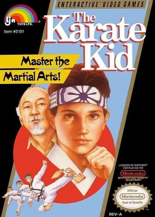 The Karate Kid Nintendo NES Video Game - Gandorion Games