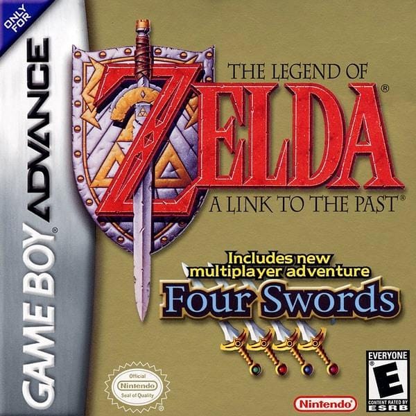 The Legend of Zelda: A Link to the Past / Four Swords Nintendo Game Boy Advance GBA - Gandorion Games