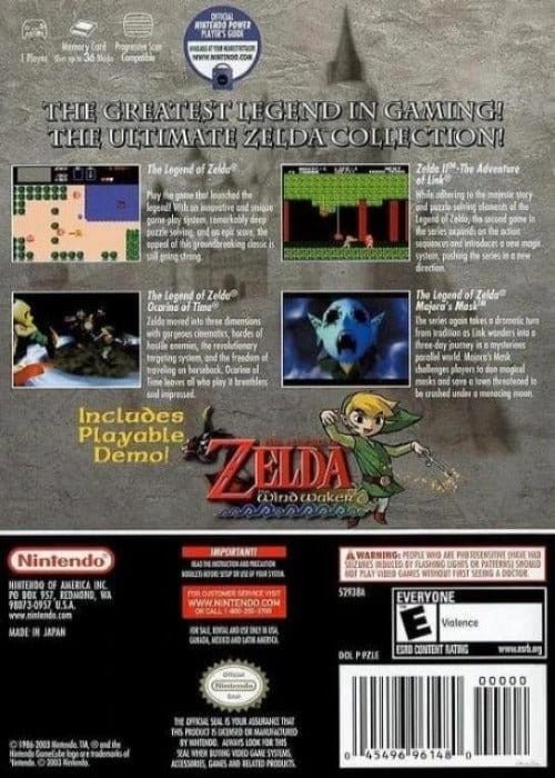 The Legend of Zelda Collector's Edition - GameCube - Gandorion Games