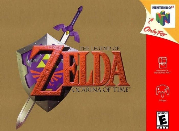 The Legend of Zelda: Ocarina of Time Nintendo 64 Video Game N64 - Gandorion Games