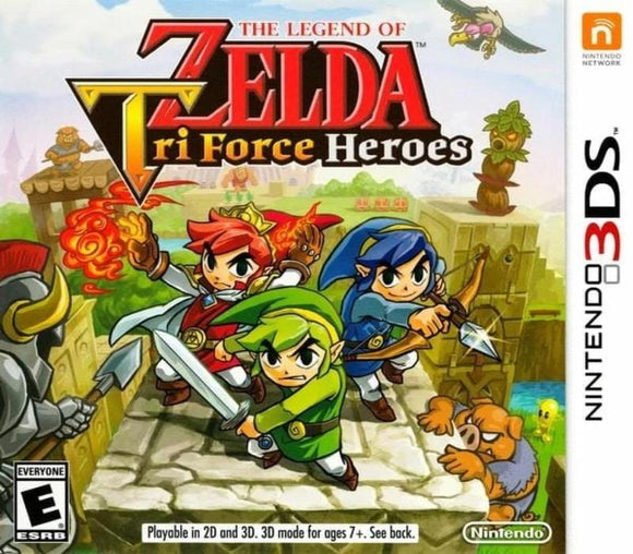 The Legend of Zelda Tri Force Heroes Nintendo 3DS - Gandorion Games