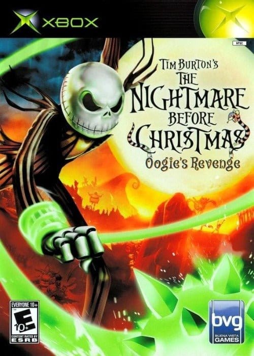 Tim Burton's The Nightmare Before Christmas: Oogie's Revenge Microsoft Xbox - Gandorion Games