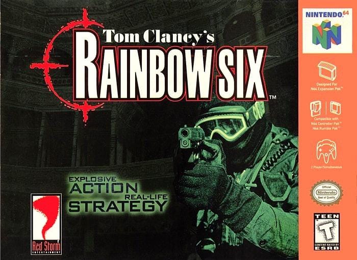 Tom Clancy's Rainbow Six Nintendo 64 Video Game N64 - Gandorion Games