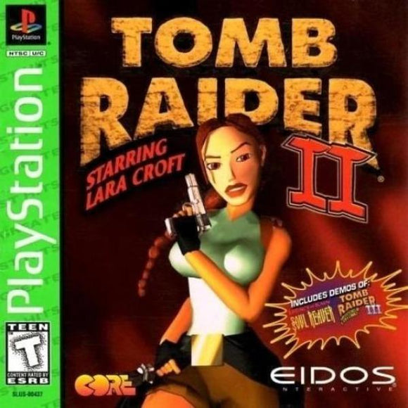 Tomb Raider II Starring Lara Croft Greatest Hits Sony PlayStation - Gandorion Games