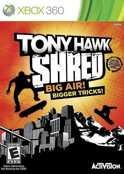 Tony Hawk Shred Microsoft Xbox 360 Video Game - Gandorion Games