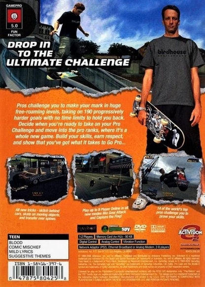 Tony Hawk's Pro Skater 4 - Sony PlayStation 2 - Gandorion Games